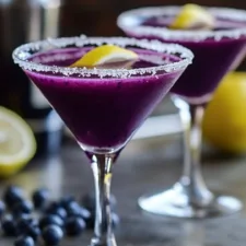 Delightful Refreshing Blueberry Lemon Martini Recipe