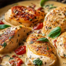 Irresistible Creamy Tuscan Chicken Delight Recipe