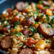 Sausage and Rice Skillet Recipe