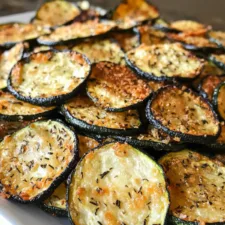 Crispy Baked Zucchini Chips Recipe