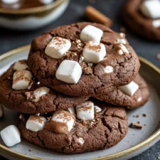 Decadent Delight Marshmallow Cocoa Cookies Recipe