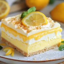 Irresistibly Zesty Lemon Delight Recipe