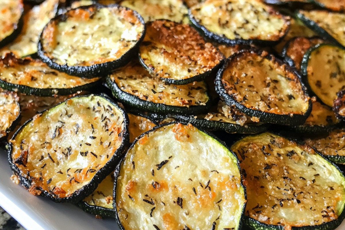 Crispy Baked Zucchini Chips Recipe