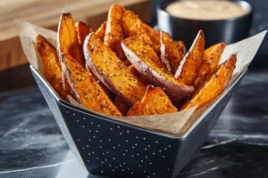 Crispy Oven Baked Sweet Potato Fries Recipe