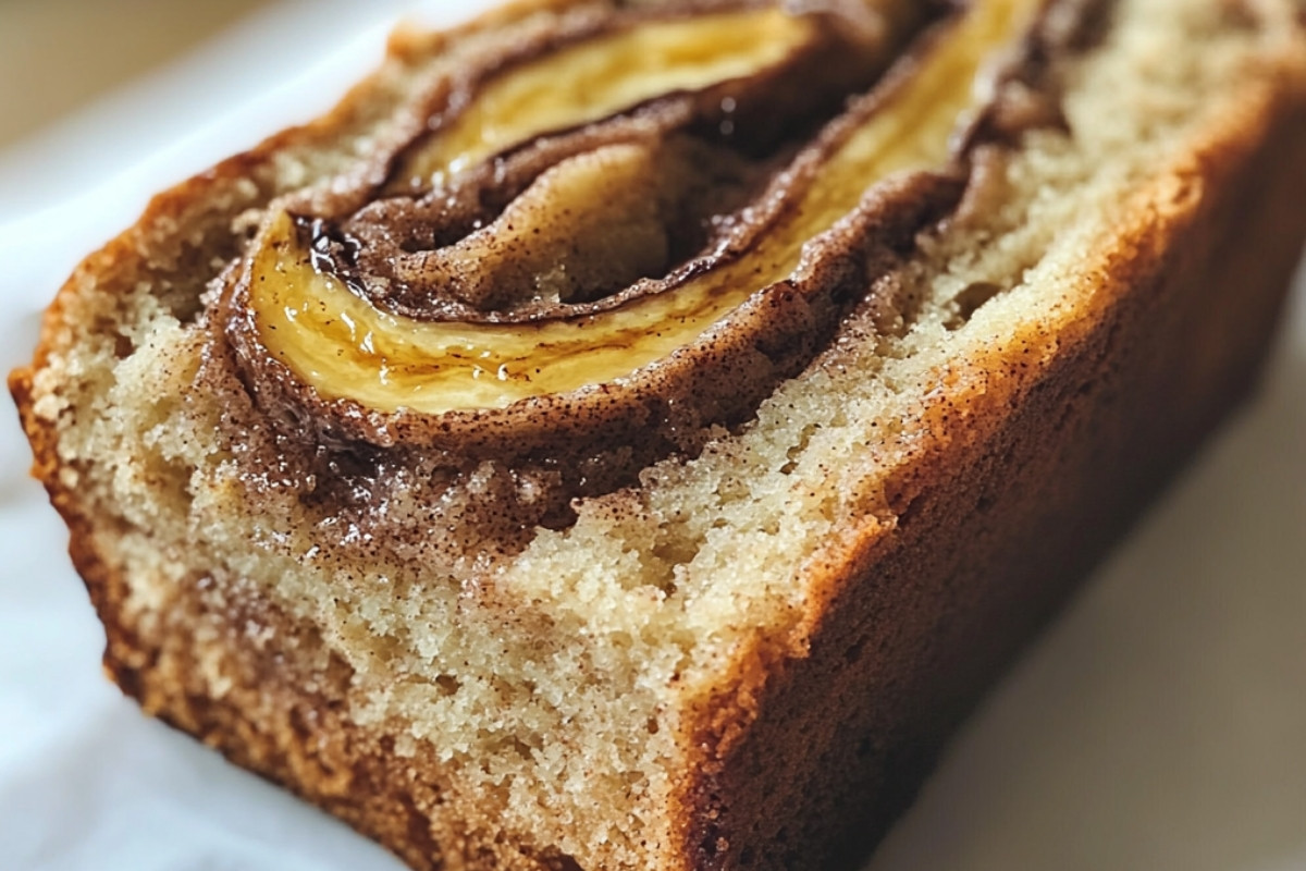 Delicious Cinnamon Swirl Banana Bread Delight