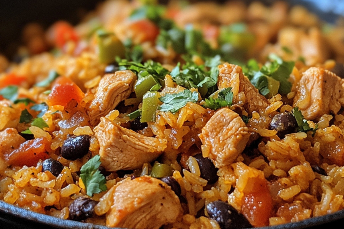Delicious Flavorful Mexican Chicken and Rice Delight