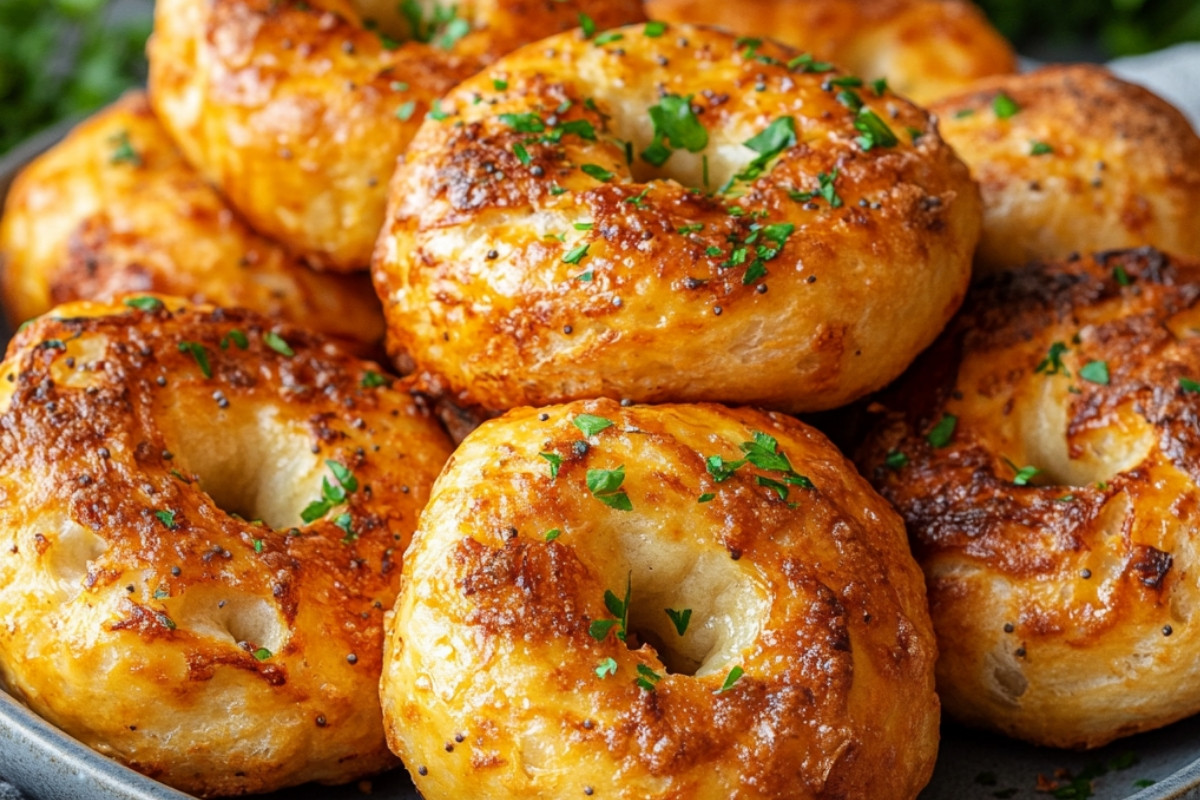 Delicious High-Protein Air Fryer Bagels Recipe