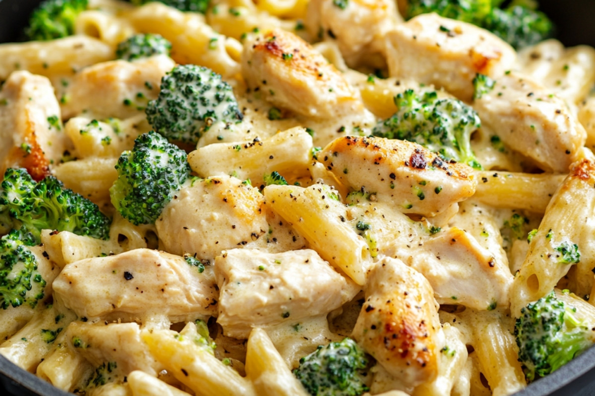 Deliciously Creamy Chicken and Broccoli Pasta Recipe