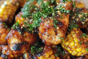 Deliciously Flavorful Street Corn Chicken Delight Deliciously Flavorful Street Corn Chicken Delight