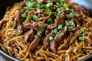 Deliciously Irresistible Hoisin Beef Noodles Recipe