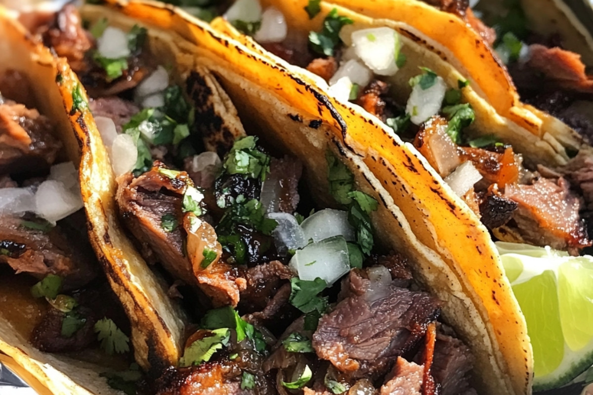 Deliciously Savory Carne Asada Street-Style Tacos