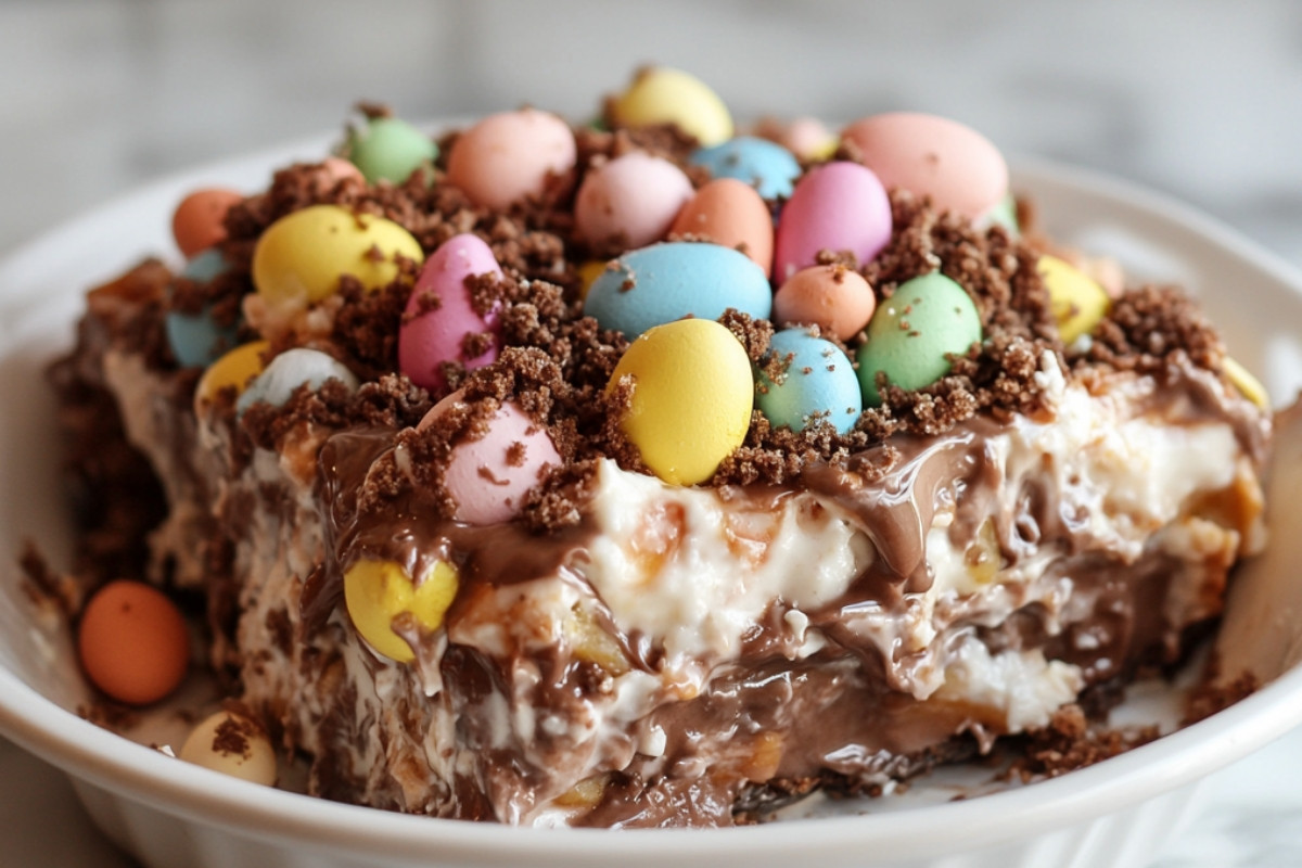 Easter Dirt Cake Casserole Recipe