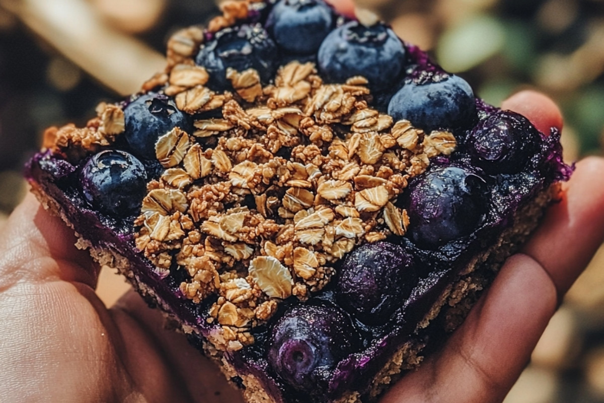 Irresistible Blueberry Bliss Oat Bars
