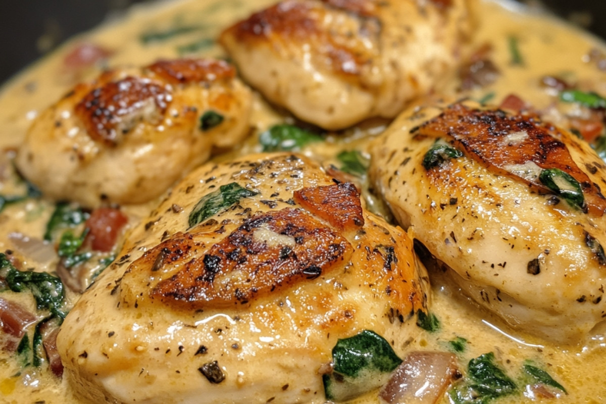 Irresistible Creamy Tuscan Chicken Delight Recipe