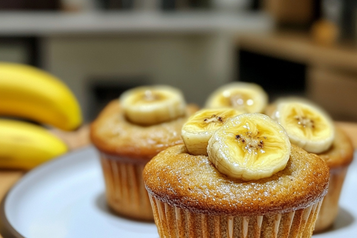 Irresistible Delight: Fluffy Air Fryer Banana Muffins