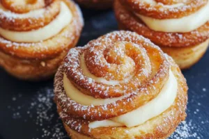 Irresistible Delightful Churro Cruffins Recipe Irresistible Delightful Churro Cruffins Recipe