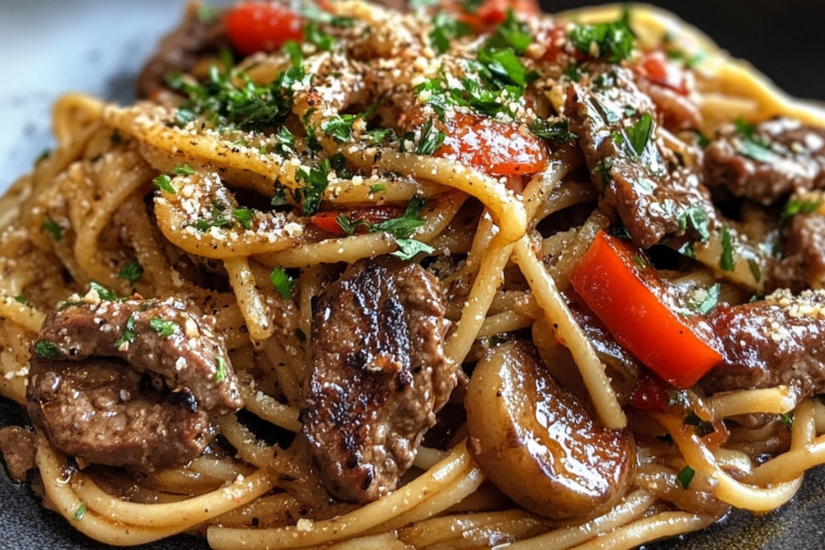 Irresistible Savory Beef Pasta Delight