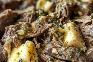 Irresistible Slow Cooker Garlic Butter Beef Delights