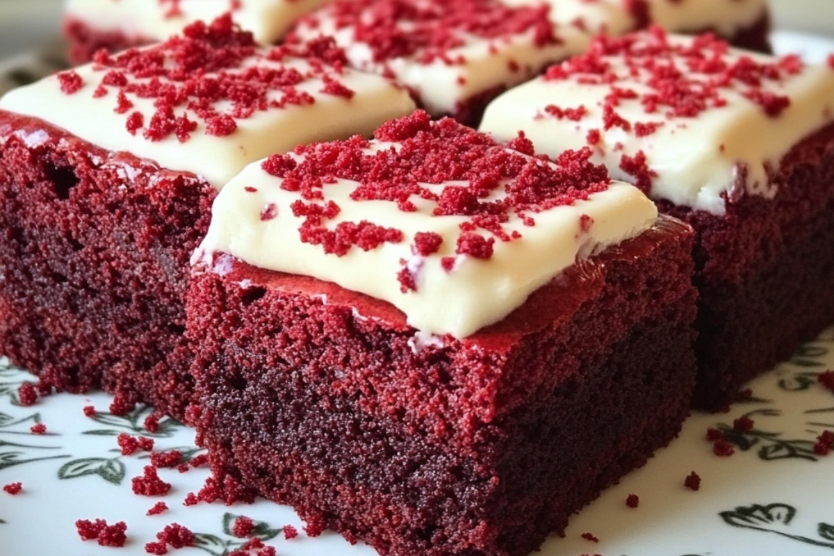 Red Velvet Brownies Recipe