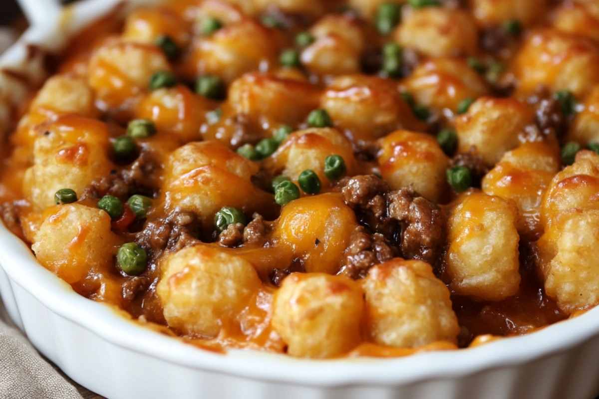 Shepherd's Pie Tater Tot Casserole Recipe