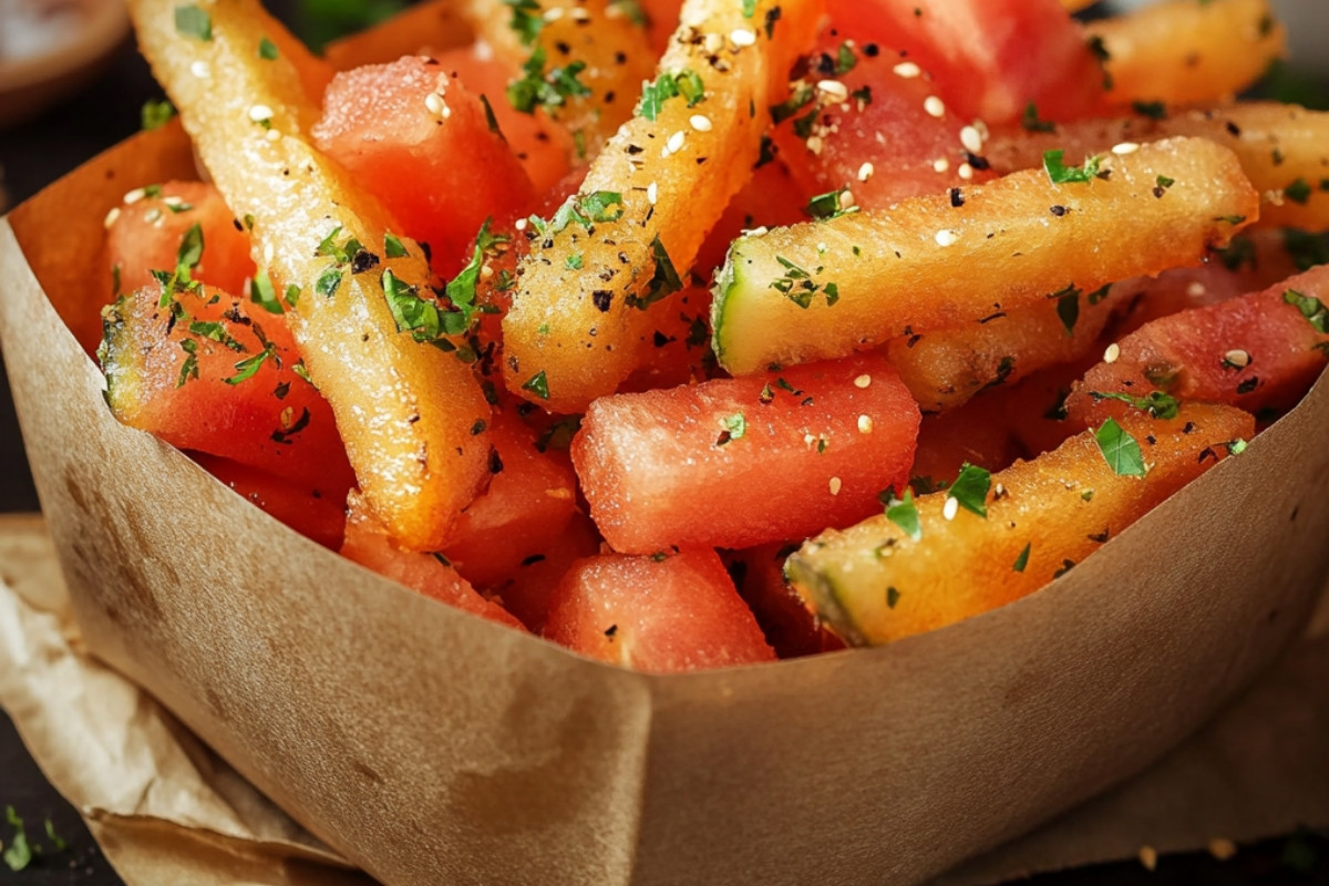 Watermelon Fries Recipe