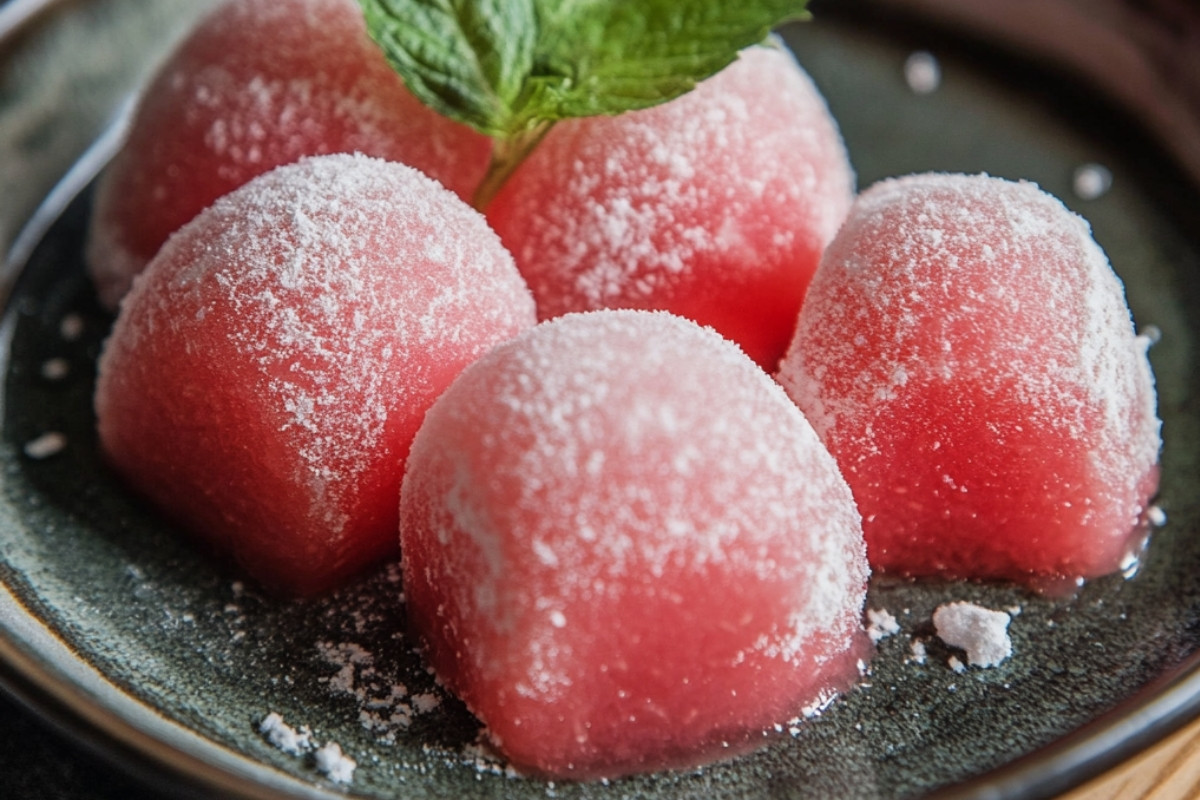 Watermelon Mochi Recipe