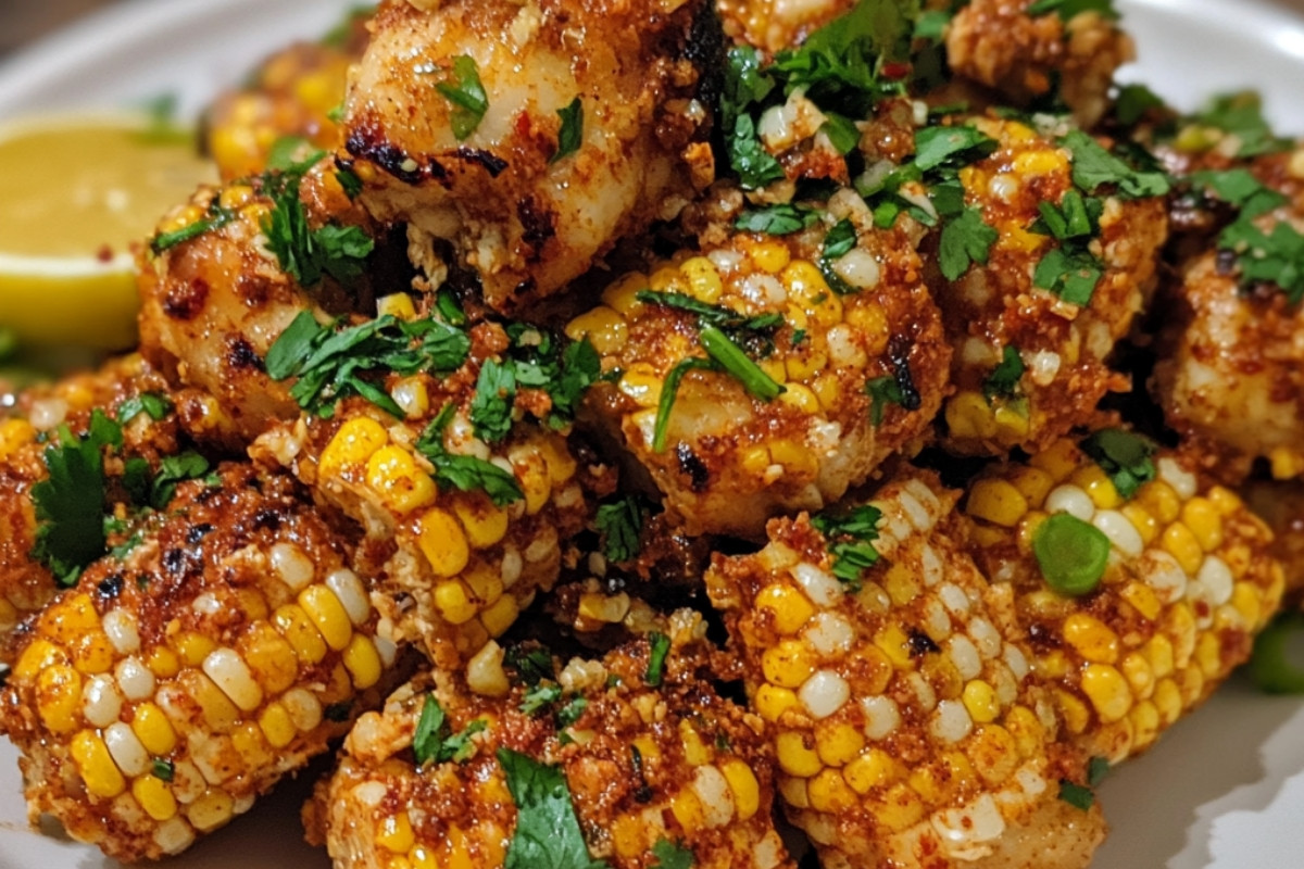 Deliciously Spiced Street Corn Chicken Delight