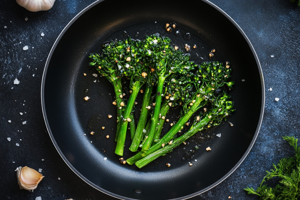 Garlic Sautéed Broccolini Recipe
