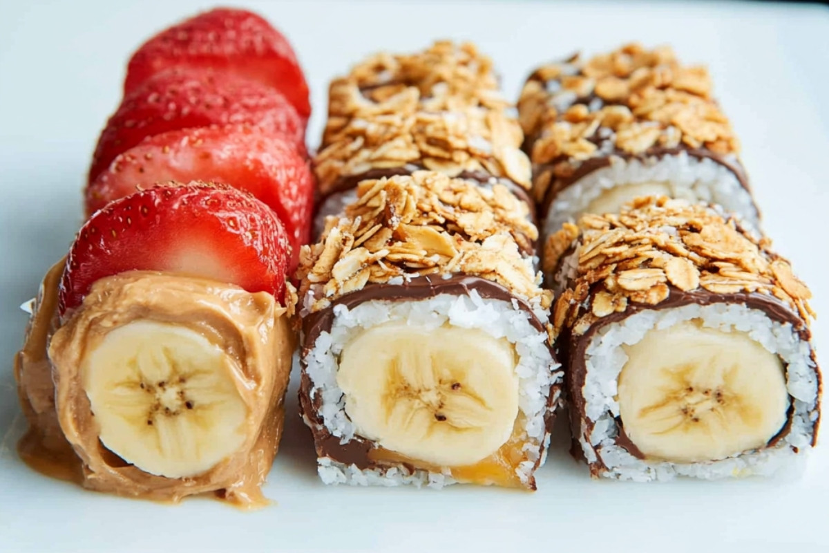 Banana Delight Sushi