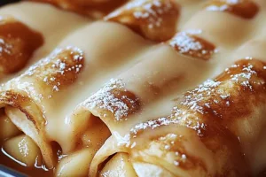 Delicious Apple Pie Enchiladas