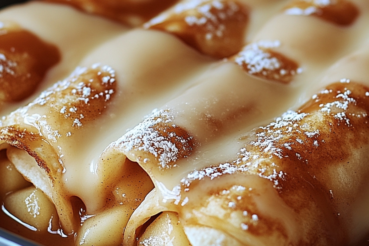 Delicious Apple Pie Enchiladas