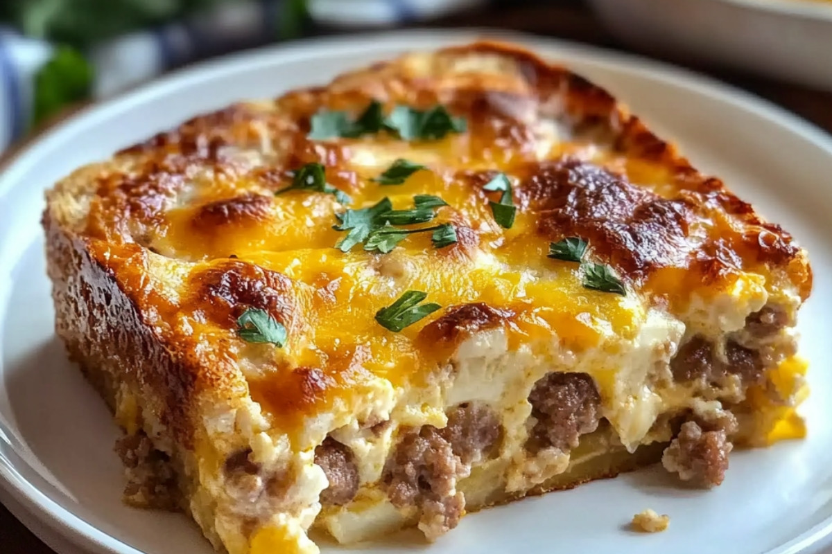 Hearty Sausage and Egg Casserole