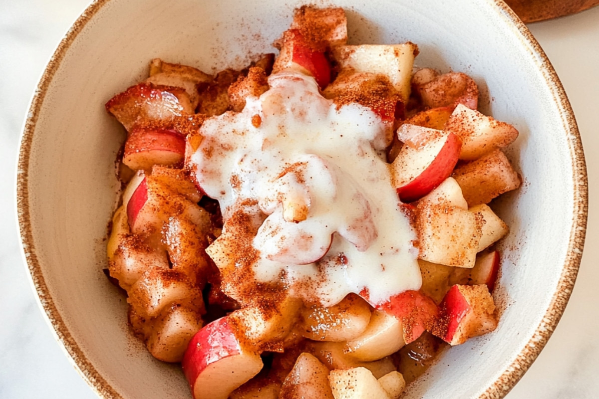 Sweet Air Fryer Apples Delight