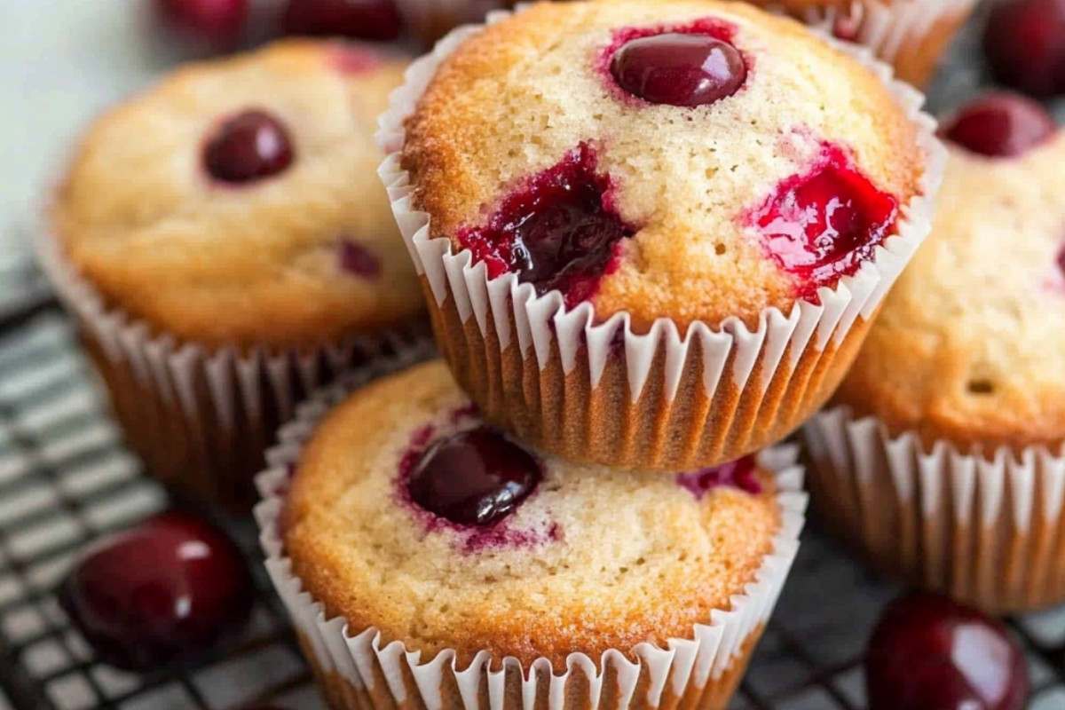 Cherry Muffins Delight