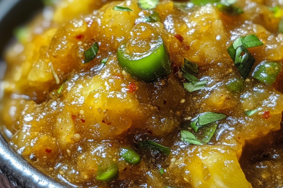 Spicy Pineapple Jalapeno Chutney