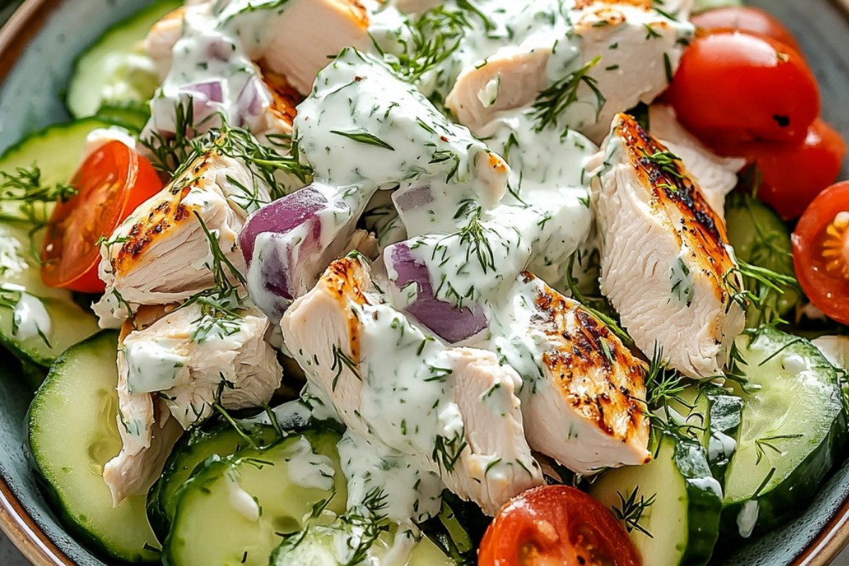 Tasty Tzatziki Chicken Delight