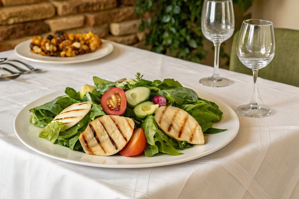 1500 Calorie Meal Plan grilled chicken salad