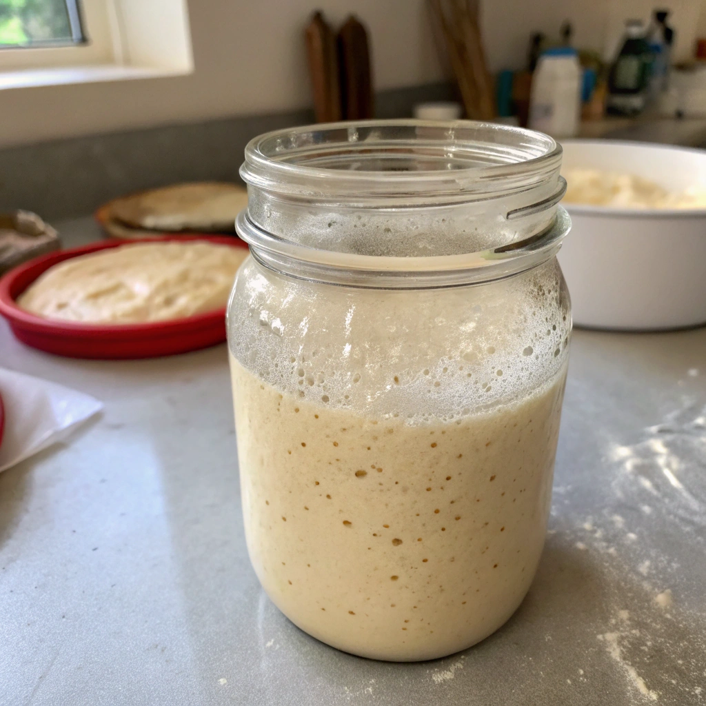 Is My Sourdough Starter Ready? Here's What It Actually Looks Like (With Pics in Mind!) 2 Starter that hasn’t developed properly