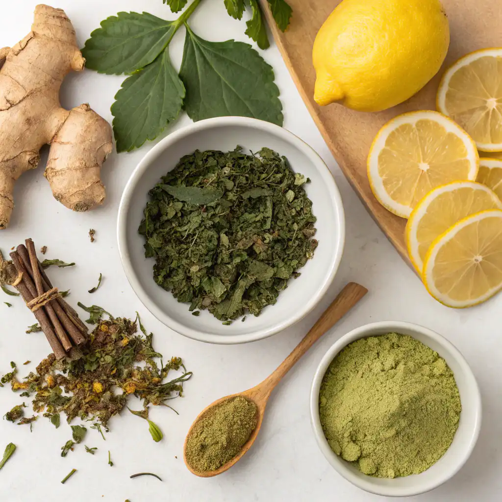 Natural ingredients in Mounjaro Tea