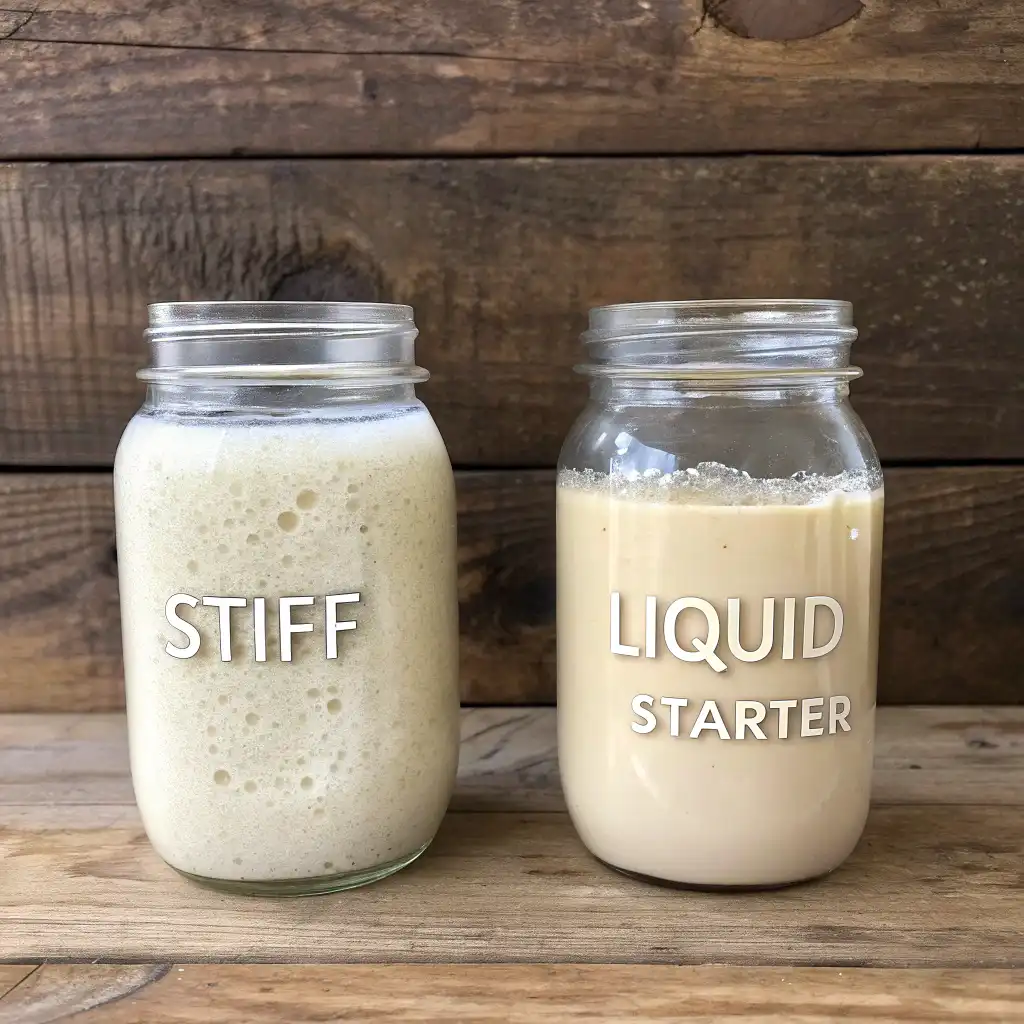 Hydration comparison between stiff and liquid starters