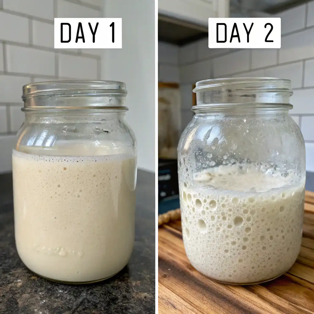 Reviving a weak sourdough starter