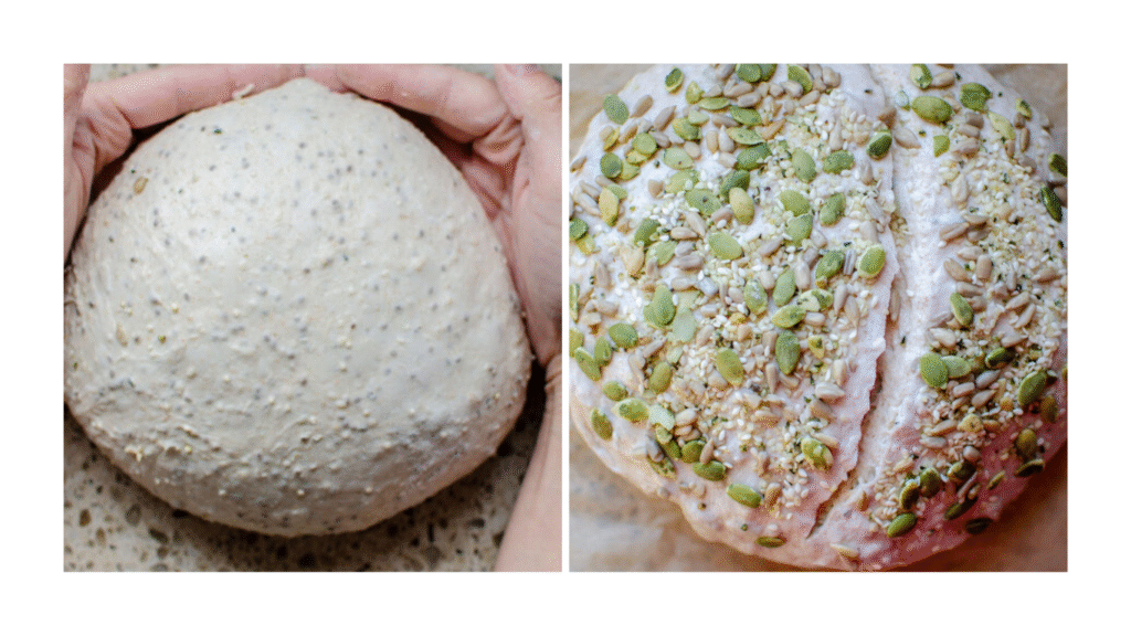 Seeded Multigrain Sourdough Bread Recipe 6 Stretch and Folds Multigrain Sourdough Bread