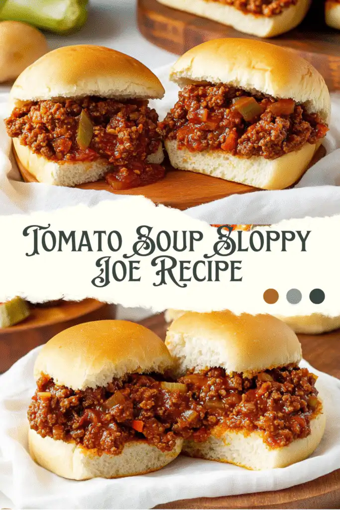 Tomato Soup Sloppy Joe Recipe​ 2
