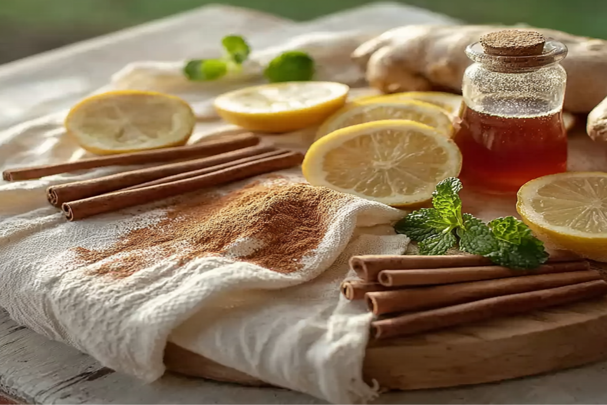 A vibrant and fresh natural Zepbound dish with colorful vegetables, herbs, and zesty seasoning displayed in a rustic bowl.