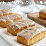 Baked Maple Donut Bars - Easy, Delicious & Guilt-Free Treat 4 Baked maple donut bars close-up