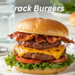 Crack Burgers: Irresistibly Juicy Burgers for Any Occasion 4 Juicy crack burger with toppings
