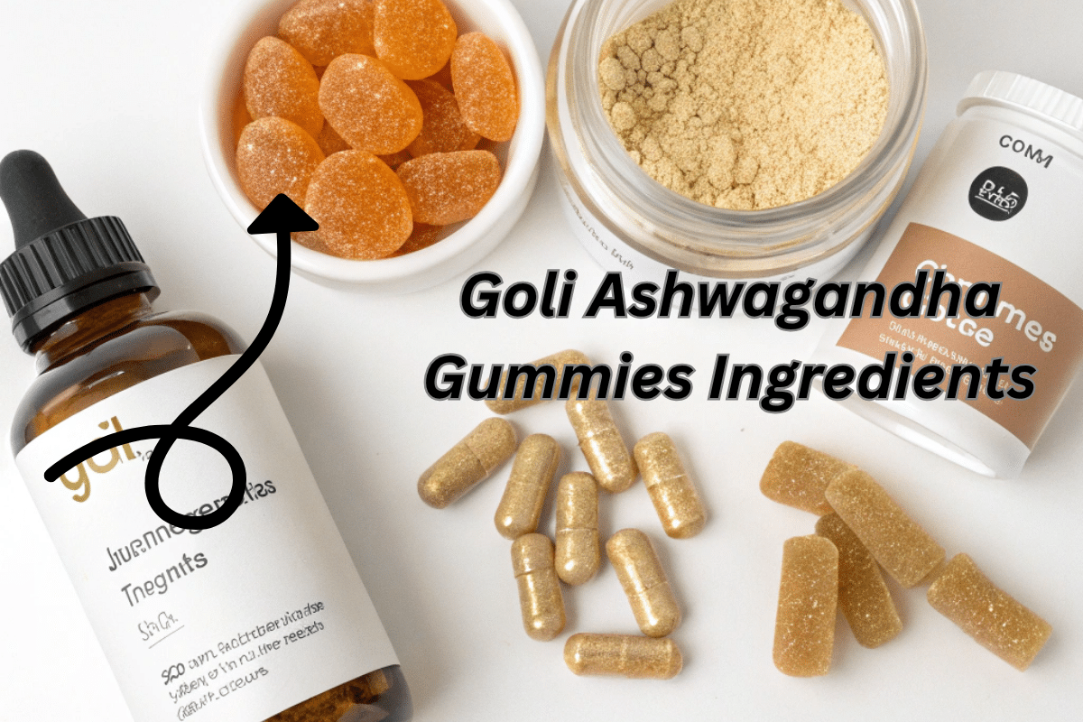 Goli Gummies ingredient infographic