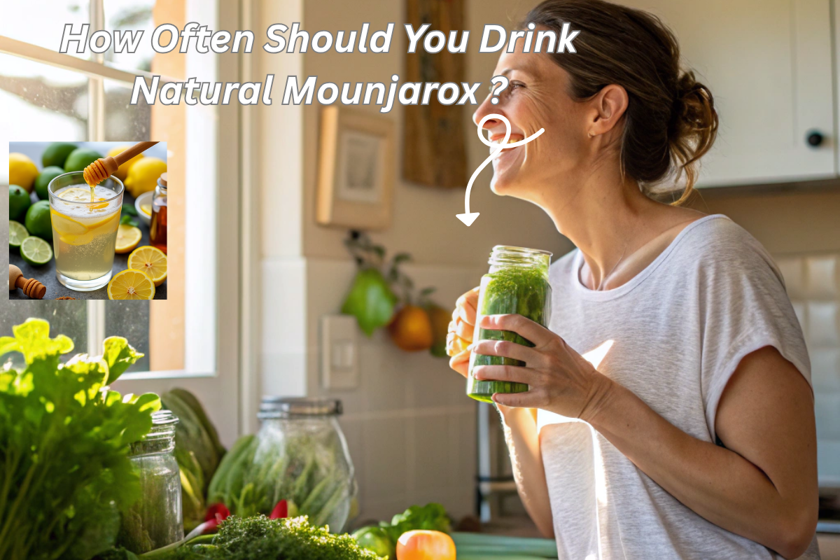 How Often Should You Drink Natural Mounjarox ?