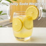 Japan Jelly Soda Weight Loss: The Bubbly Trick That’s Actually Genius 2 Japan Jelly Soda Weight Loss drink with lemon on white table