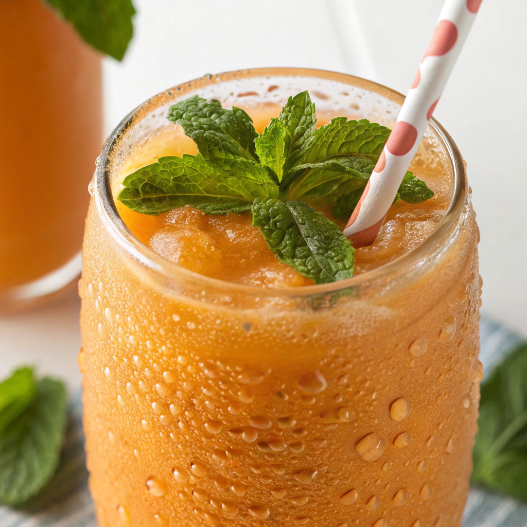 What’s in the Natural Mounjaro Drink? A Deep Dive 2 Refreshing natural Mounjaro drink with mint garnish